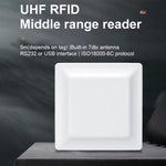 قارئ / كاتب RFID لتحديد العلامات الإلكترونية بتردد UHF مع هوائي 7dbi مدمج، النمط: منفذ USB افتراضي، منفذ USB افتراضي