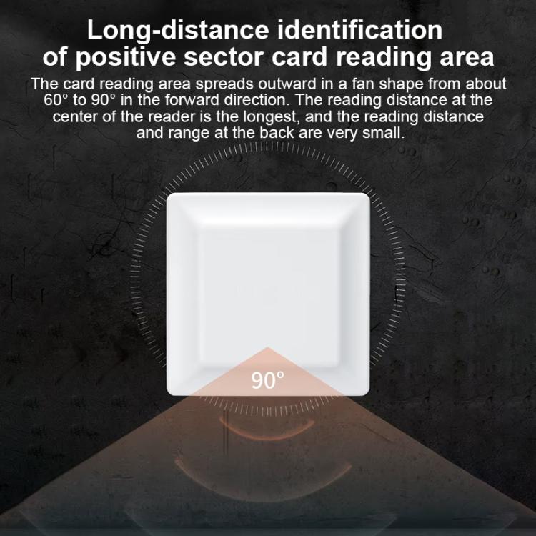 قارئ / كاتب RFID لتحديد العلامات الإلكترونية بتردد UHF مع هوائي 7dbi مدمج، النمط: منفذ USB افتراضي، منفذ USB افتراضي