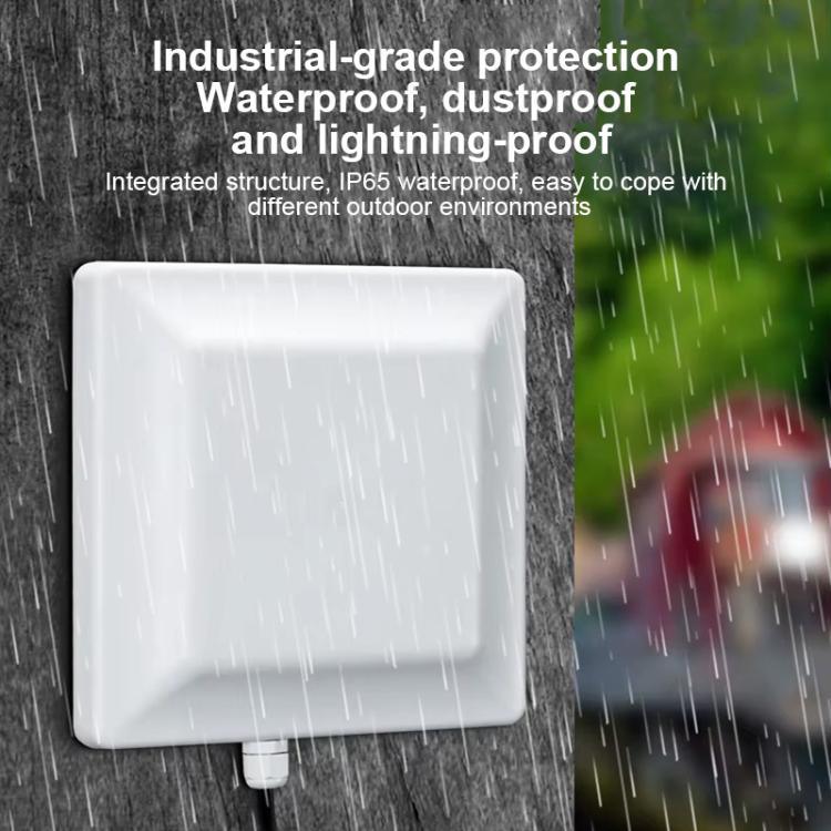 قارئ / كاتب RFID لتحديد العلامات الإلكترونية بتردد UHF مع هوائي 7dbi مدمج، النمط: منفذ USB افتراضي، منفذ USB افتراضي
