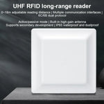 قارئ و كاتب مدمج بتقنية RFID UHF لمسافة طويلة مع شريحة E710، الطراز: إضافة اتصال 4G، إضافة اتصال 4G