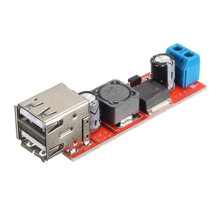 وحدة تحويل LDTR-WG0257 مزدوجة USB 9V/12V/24V/36V إلى 5V DC-DC 3A، 9V-36V إلى 5V 3A