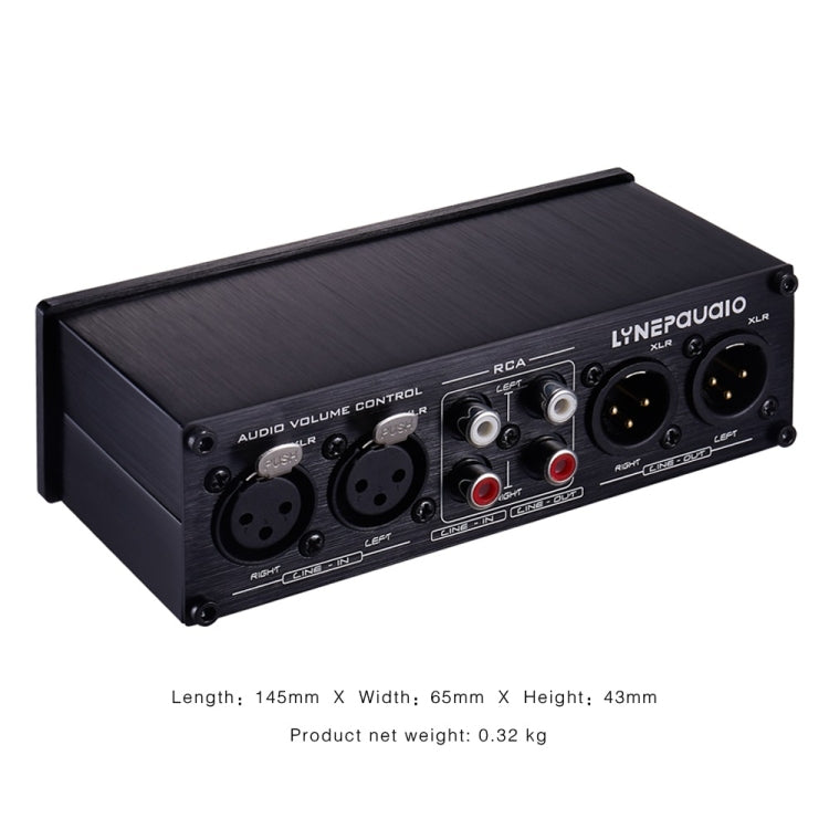 مفتاح LINEPAUDIO A977 2 دخل 2 خرج، مضخم صوت سلبي متوازن بالكامل، تحكم في مستوى الصوت لمصدر صوت مزدوج، A977
