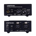 مضخم صوت LINEPAUDIO B982 لمراقبة سماعة الطبل، مضخم إشارة، مدخل XLR مزدوج، B982