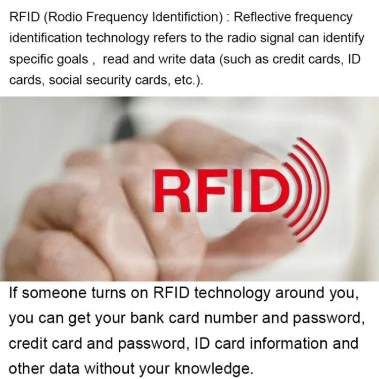 حافظة بطاقات ائتمان وبنك بحماية RFID من رقائق الألمنيوم 100 قطعة، الحجم: 9 × 6.3 سم