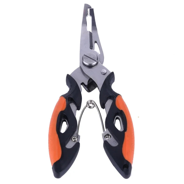 HENGJIA QT013 Multifunctional Stainless Steel Jaw Fishing Pliers Scissors Hook Removal Tool Line Cutter Fishing Tackle, HENGJIA QT013