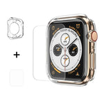 غطاء ENKAY Hat-Prince 2 في 1 من TPU شبه مغطى + فيلم انحناء حراري منحني 3D كامل الشاشة من PET لسلسلة Apple Watch 6 / 5 / 4 / SE 3 / SE 2 / SE 1 مقاس 40مم، F لسلسلة Apple Watch 6 / 5 / 4 / SE 3 / SE 2 / SE 1 مقاس 40مم