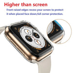 غطاء ENKAY Hat-Prince 2 في 1 من TPU نصف مغطى + فيلم حماية شاشة كاملة 3D PET منحني مقاوم للحرارة لساعات Apple Watch Series 6 / 5 / 4 / SE 3 / SE 2 / SE 1 مقاس 44 مم، F Apple Watch Series 6 / 5 / 4 / SE 3 / SE 2 / SE 1 مقاس 44 مم