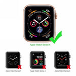 غطاء ENKAY Hat-Prince 2 في 1 من TPU نصف مغطى + فيلم حماية شاشة كاملة 3D PET منحني مقاوم للحرارة لساعات Apple Watch Series 6 / 5 / 4 / SE 3 / SE 2 / SE 1 مقاس 44 مم، F Apple Watch Series 6 / 5 / 4 / SE 3 / SE 2 / SE 1 مقاس 44 مم