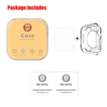 غطاء ENKAY Hat-Prince 2 في 1 من TPU نصف مغطى + فيلم حماية شاشة كاملة 3D PET منحني مقاوم للحرارة لساعات Apple Watch Series 6 / 5 / 4 / SE 3 / SE 2 / SE 1 مقاس 44 مم، F Apple Watch Series 6 / 5 / 4 / SE 3 / SE 2 / SE 1 مقاس 44 مم