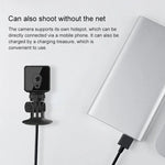 CAMSOY S1 HD 1280 x 720P 140 Degree Wide Angle Wireless WiFi Intelligent Surveillance Camera - Trustpick