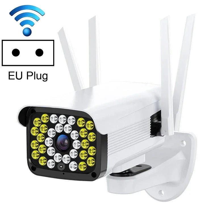 Difang DF - 36Q Outdoor HD Surveillance IP Camera, Support Voice Intercom & Night Vision & Human Figure Detection & TF Card, WiFi + HD PTZ Rotation, US Plug - Trustpick