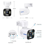 ESCAM PT303 3MP HD Motion Detection APP Control Pan & Tilt WiFi IP Camera - Trustpick