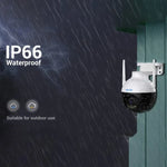 ESCAM QF300 3MP Smart WiFi IP Camera Support AI Humanoid Detection/Auto Tracking/Cloud Storage/Two - way Voice Night Vision - Trustpick