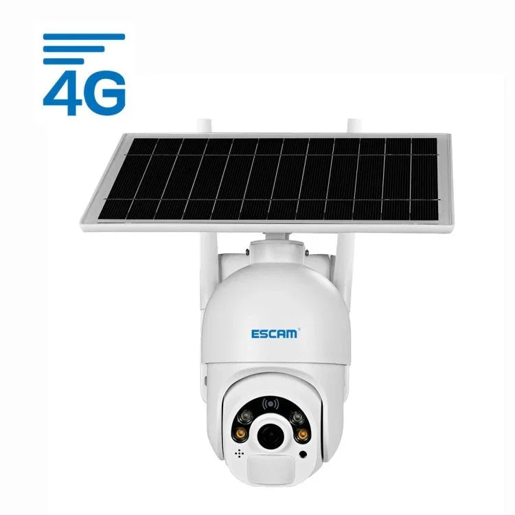 ESCAM QF450 HD 1080P 4G AU Version Solar Powered IP Camera without Memory, Support Two - way Audio & PIR Motion Detection & Night Vision & TF Card - Trustpick