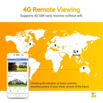 ESCAM QF450 HD 1080P 4G EU Version Solar Powered IP Camera with 32G Memory, Support Two - way Audio & PIR Motion Detection & Night Vision & TF Card - Trustpick