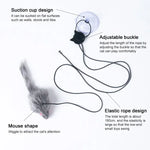 Hanging Door Retractable Cat Teaser Stick Pet Toy - Trustpick