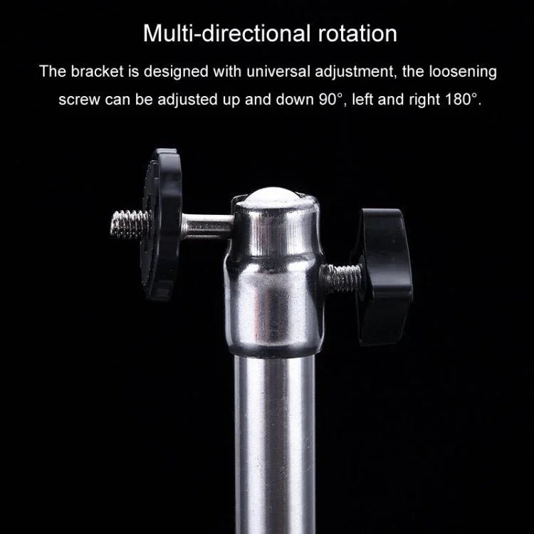 Hanging Stainless Steel Camera Bracket 360 Degree Adjustable Universal Surveillance Mounting Holder - Trustpick