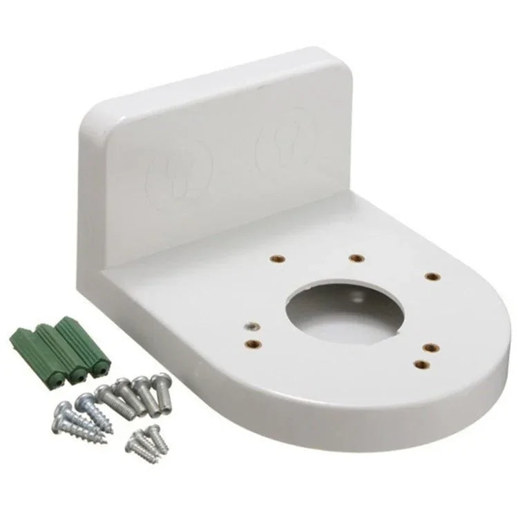 L - Type 3.5 inch Plastic Right Angle Bracket Wall Mount for CCTV Dome IP Security Camera - Trustpick