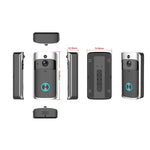 M3 720P Smart WIFI Ultra Low Power Video Visual Doorbell,Support Mobile Phone Remote Monitoring & Night Vision - Trustpick