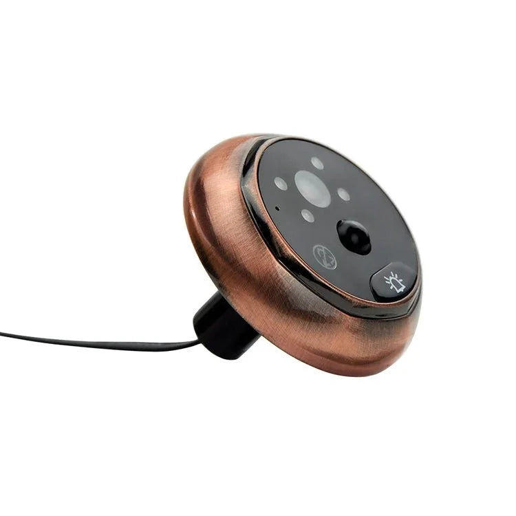 M4300D 4.3 inch TFT Color Display Screen 3.0MP Security Camera Video Smart Doorbell, Support TF Card (32GB Max) & Night Vision & Motion Detection - Trustpick