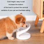 Pet Inclined Bowl Cervical Vertebra Protection Cat Food Bowl - Trustpick