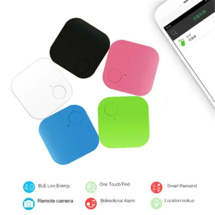 Portable Mini Square Anti Lost Device Smart Bluetooth Remote Anti Theft Keychain Alarm - Trustpick