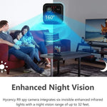 R9 Portable Cell Phone Remote Webcam Home Wireless WiFi Camera HD Night Vision Monitor Camera - Trustpick