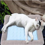 Summer Ice Silk Nest Pads Small and Medium - sized Multifunctional Cool Pet Nest Dog Cat Pad - Trustpick