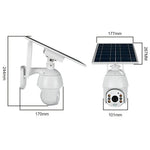 T16 1080P Full HD 4G (US Version) Network Monitoring Solar Powered Camera, Support PIR + Radar Alarm, Night Vision, Two Way Audio, TF Card - Trustpick