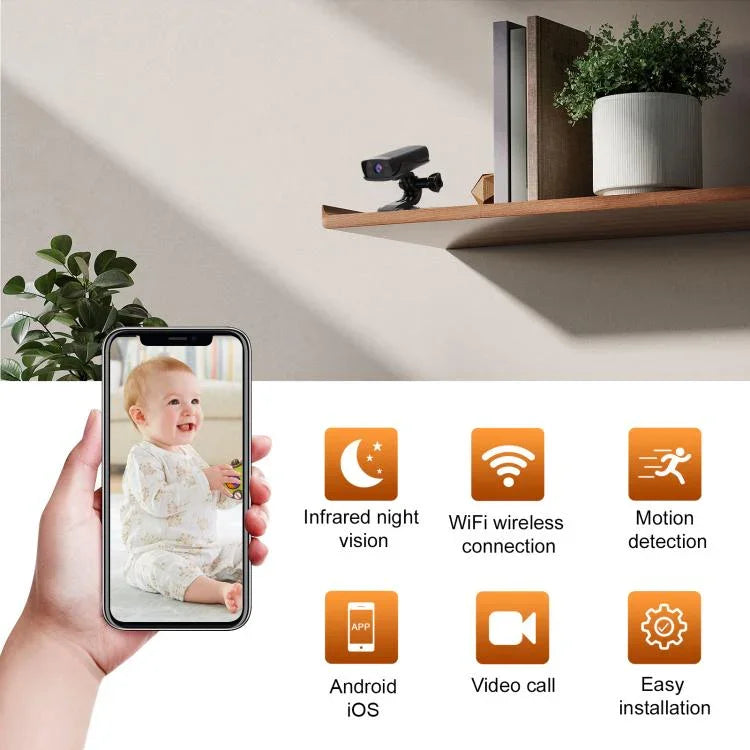 TN - 6 Multifunctional HD WIFI Mini Camera Video Recorder - Trustpick
