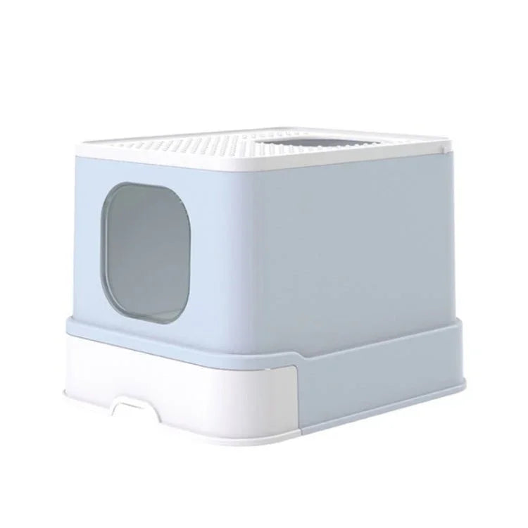 Top Drawer Fully Enclosed Cat Litter Box Pet Supplies - Trustpick