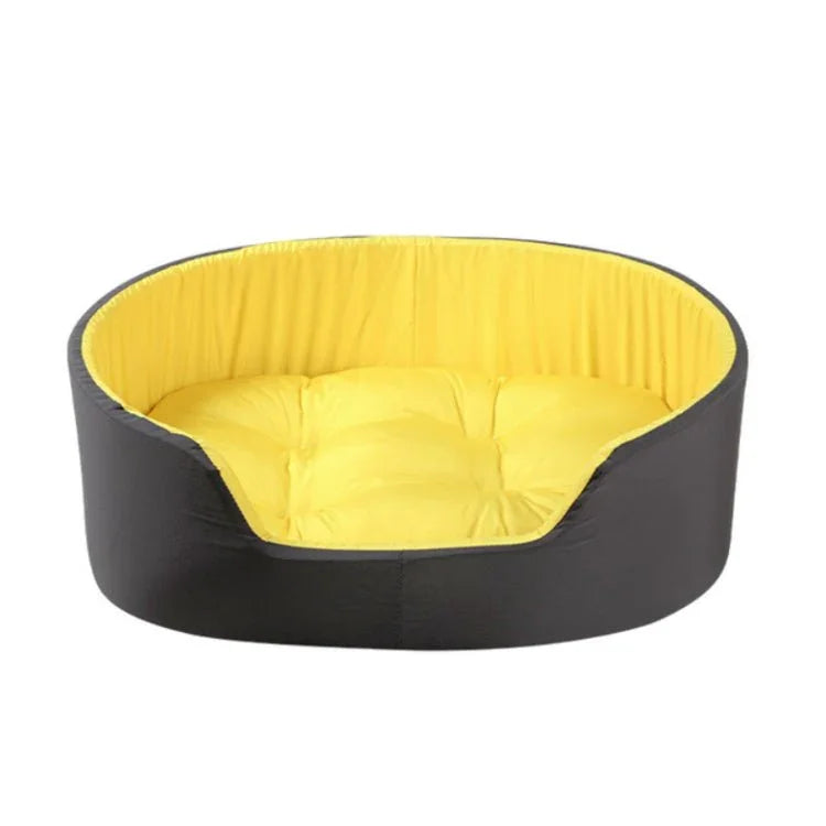 Two - Color Washable Comfortable Pet Nest with Cushion - Trustpick