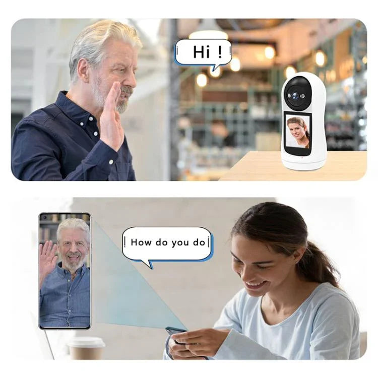 V5 2MP Home HD Full Color Two - Way Video Call Camera Support One - Click Call - Trustpick