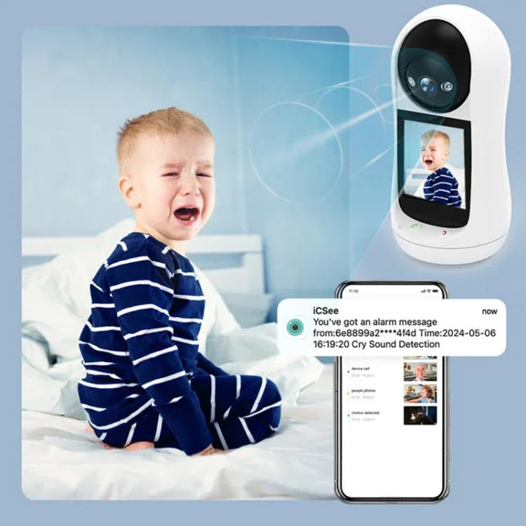 V5 2MP Home HD Full Color Two - Way Video Call Camera Support One - Click Call - Trustpick