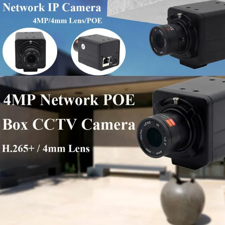 Vanxse 4MP Ultra HD 4mm Lens PoE Network Camera - Trustpick
