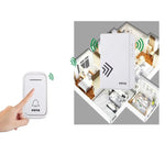 VOYE V022F Home Music Remote Control Wireless Doorbell with 38 Polyphony Sounds - Trustpick