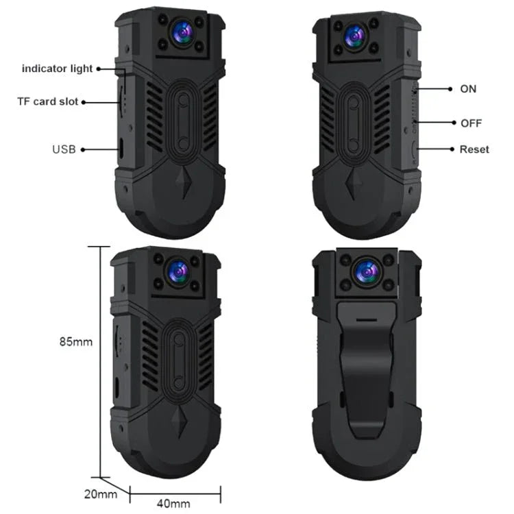 WD18 Wireless Camera WiFi HD 1080P Smart Network Monitoring Camera - Trustpick
