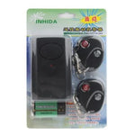 Wireless Remote Control Vibration Alarm, 2x Remote Control, Free GF22 Battery - Trustpick
