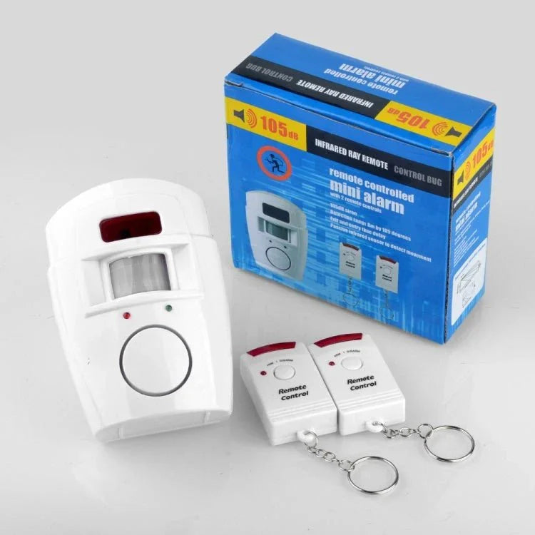 Wireless Remote Controller Wireless Home Security PIR Alert Infrared Sensor Alarm System Anti - theft Motion Detector Alarm 105DB Siren - Trustpick