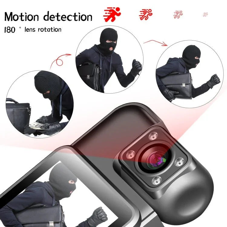 ZC - M11 180 Degree Rotation 4K HD Travel Recorder - Trustpick